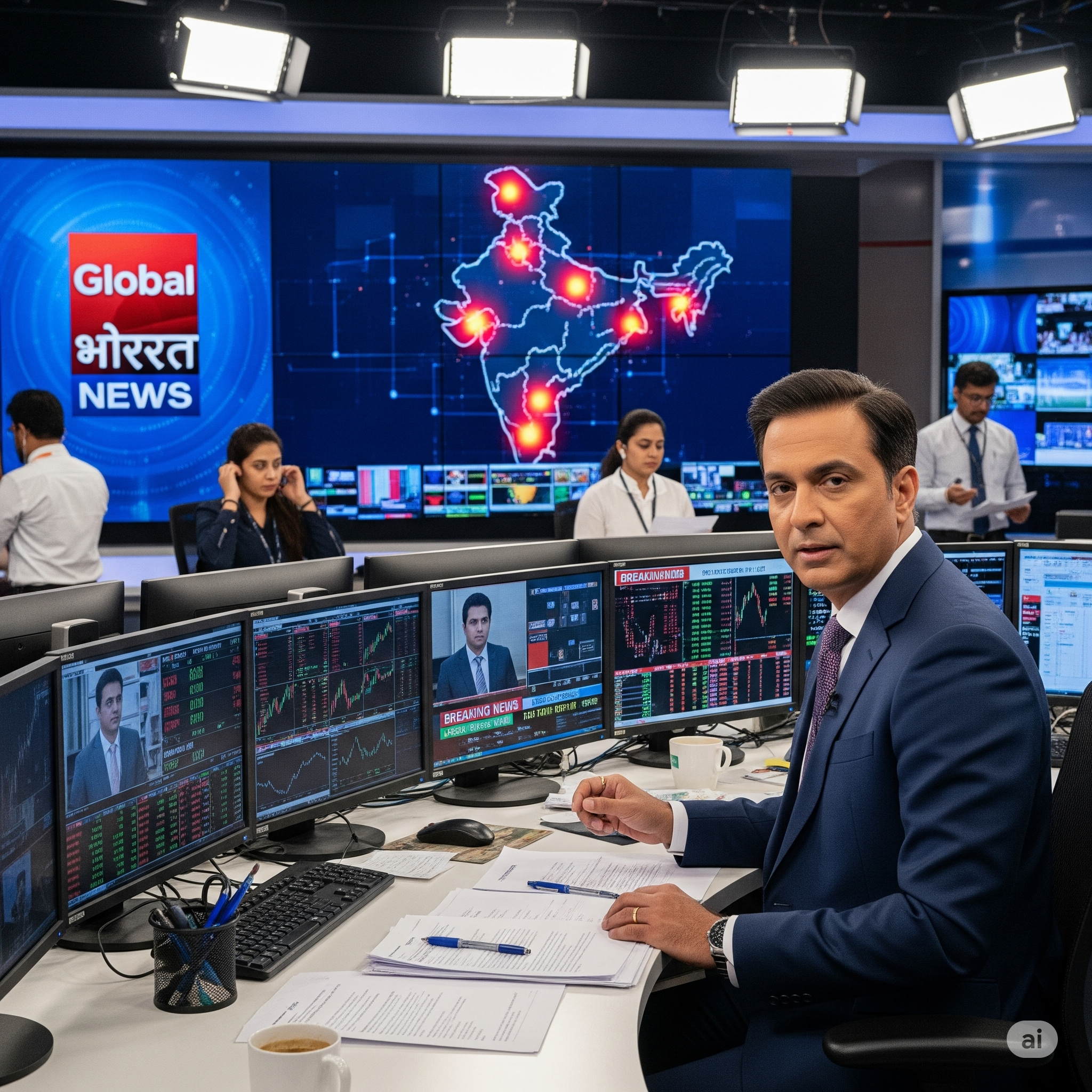 Why Indian Mainstream News is Falling Today